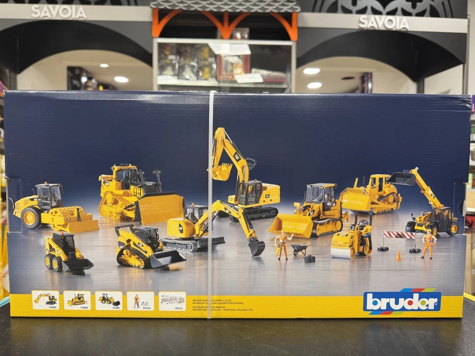 BRUDER 02452- scala 1:16 - CAT RUSPA GRANDE CON CINGOLI- NUOVO - SIGILLATO - Immagine 3 di 4