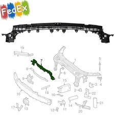Front Bumper Grille Mounting Bracket Support Fits 2015-2021 Mercedes-Benz W205
