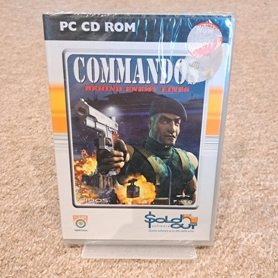 Commandos: Behind Enemy Lines PC CD ROM Videospiel Taktik Strategie