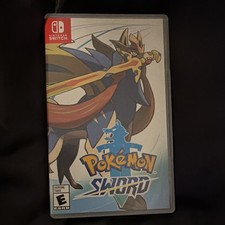 Nintendo Pokémon Sword Nintendo Switch Game Case Original Box