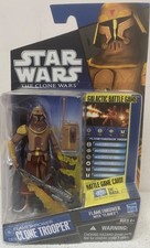 Star Wars Clone Wars Flamethrower Clone Trooper CW26 Action Figure 2010