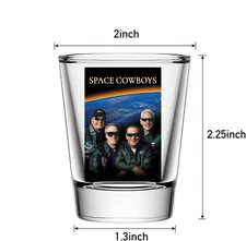 Space Cowboys (2000) 1.6oz Shot Glass Barware