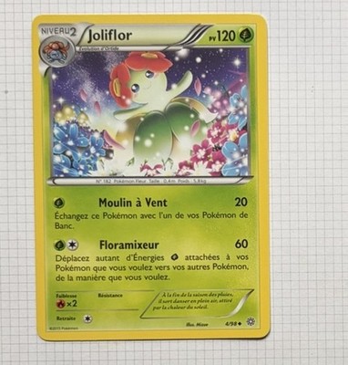 Pokemon Karte 4/98 JOLIFLOR