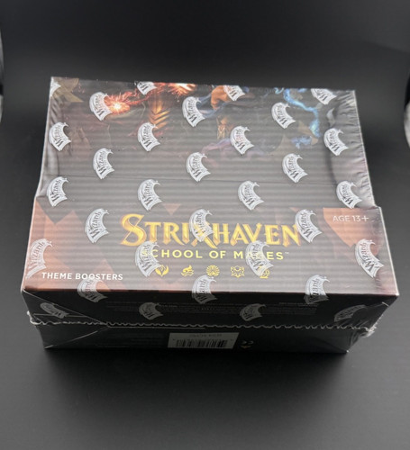 MTG Magic The Gathering Strixhaven School of Mages Theme Booster Sealed Box NEW!