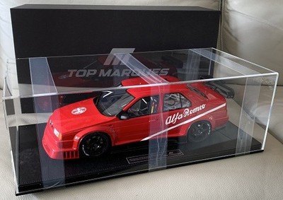 Alfa Romeo 155 DTM Präsentation Limitiert 250 Stück TOP MARQUES 1:12 Vitrine NEU