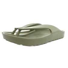 BIRKENSTOCK Alk Flip Flops Khaki Men's 27cm AB Box Included