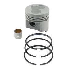 Piston & Rings for Kubota std 2 valve relief 80mm OAL 25mm pin dia 19077-21770
