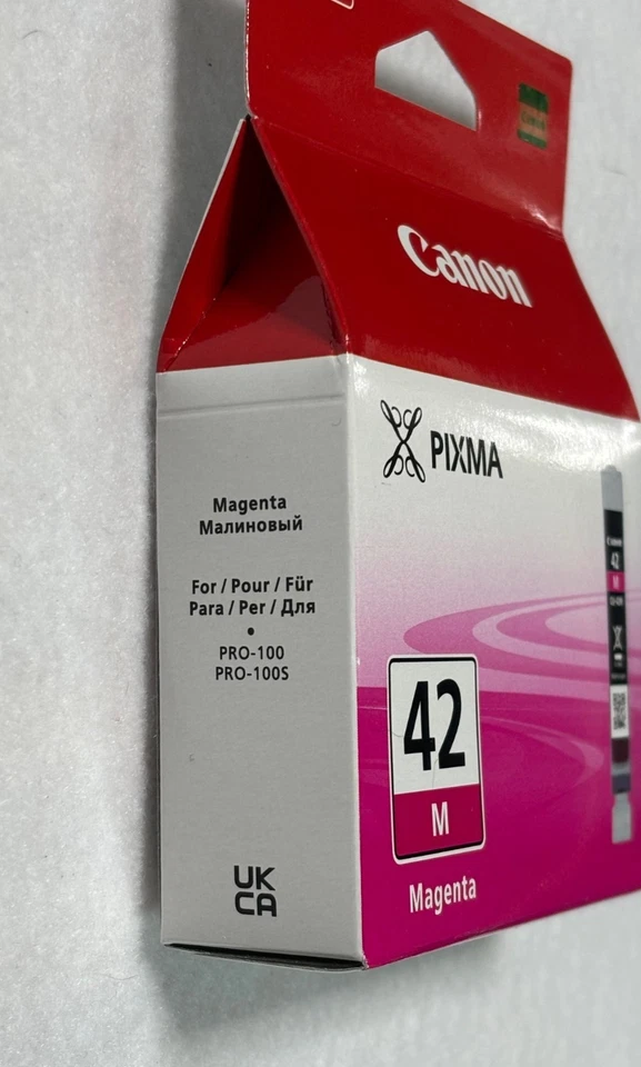 Genuine Canon CLI-42M Magenta Ink Cartridge New - Image 4 of 4