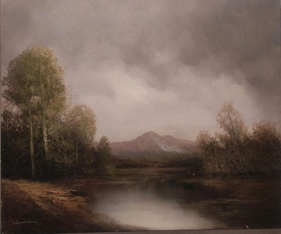 Karl Schmidbauer - Öl auf Leinwand - sign. u.l.