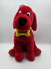 Vintage Clifford The Big Red Dog Plush with Bone Stuffed Animal Kohls Cares 2003