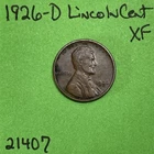 1926 D Lincoln Wheat Cent  / Penny 1c Xf Extra Fine