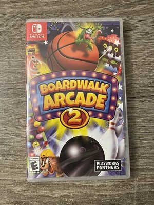 Boardwalk Arcade 2 Nintendo Switch Brand New Sealed