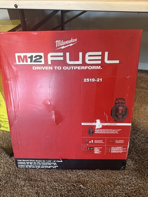 #ad Milwaukee M12 FUEL Brushless 12V chain snake Kit 4.0Ah w Battery amp; Charger $800.00
