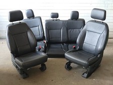 2021-2025 Ford F150 Power Black Apperance Leather Xlt Stx Seats Supercrew 4423