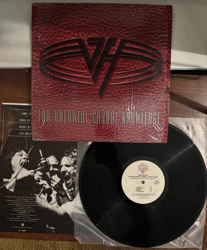 Van Halen For Unlawful Carnal Knowledge Original US  Vinyl LP 1st Press CRC Club
