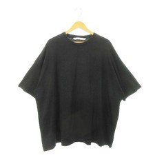 John Lawrence Sullivan Black Cotton Oversized T Shirt Short Sleeve M