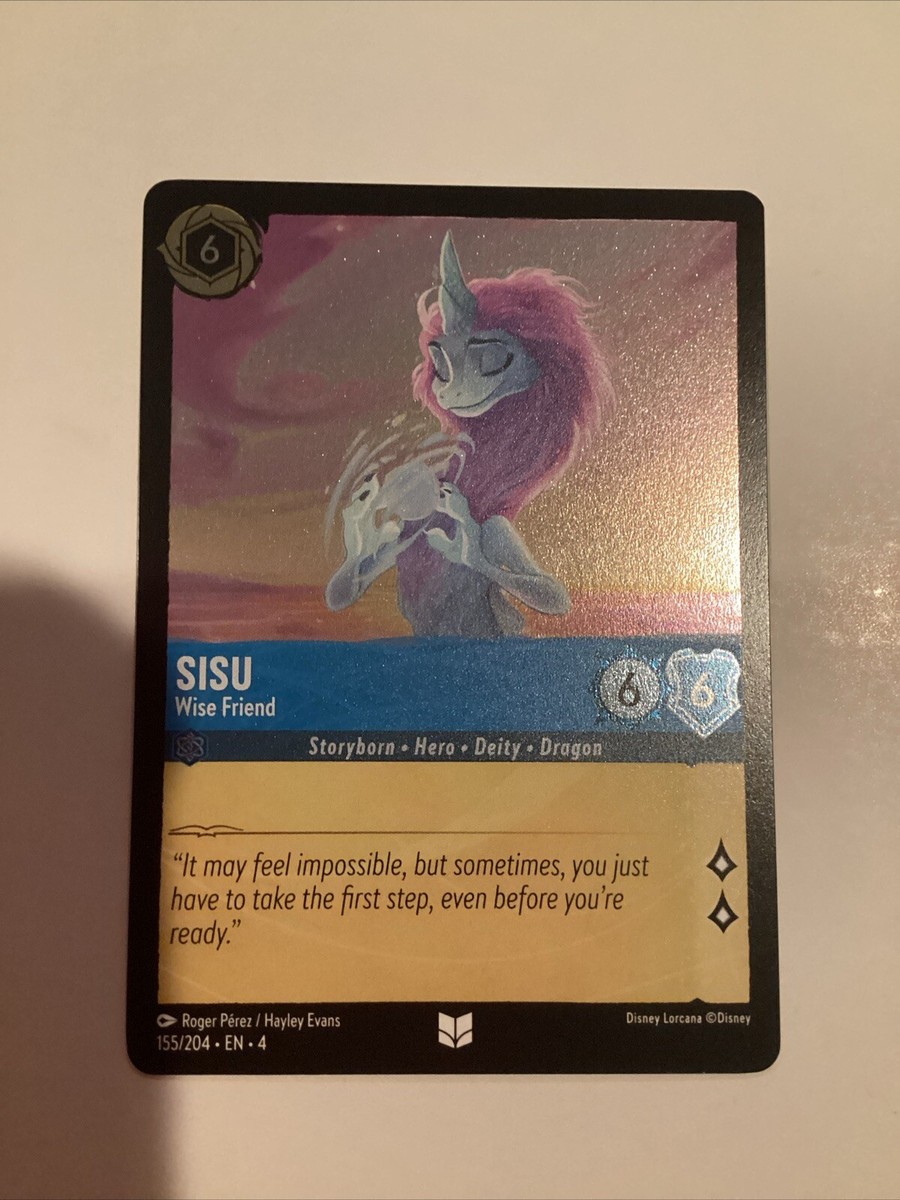 sisu lorcana card Disney Sleeves Each pack contains 65 matte Enchanted
