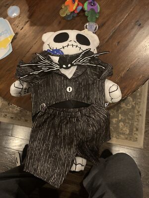 Build-A-Bear Nightmare Before Christmas Jack Skellington W/Song/Suit,NWT | eBay
