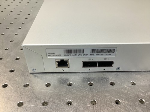Cisco Meraki MS225-48FP 48-Port PoE Cloud Managed Gigabit Switch - Picture 3 of 3