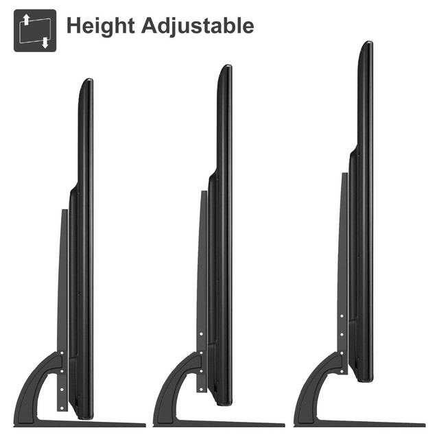 Universal Table Top TV Stand Legs for LG 32LX50CSUA, Height Adjustable
