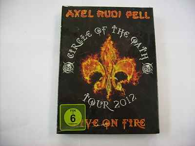 AXEL RUDI PELL - LIVE ON FIRE - 2DVD + 2CD BOXSET NEU VERSIEGELT 2013