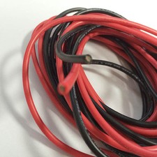 14AWG Gauge Silicone Wire Flexible Stranded Cables 10feet for RC black red