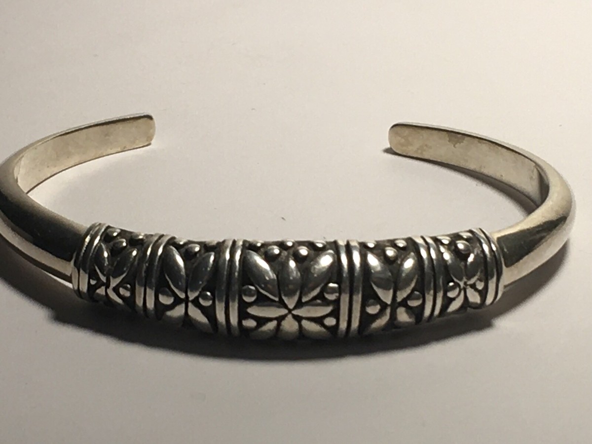 vintage silver bangle　Bracelet　バングル　925 Vintage Bangle, 925 Sterling Silver Bangle Pair,latest