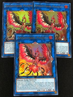 YUGIOH KNIGHTMARE PHOENIX MAMA-EN071 1ST ULTRA X3 (NM)