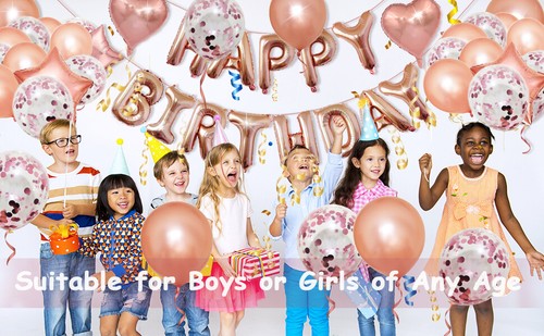 48Pcs Happy Birthday Confetti Latex Balloons Wedding Birthday Party Decoration - Picture 8 of 37