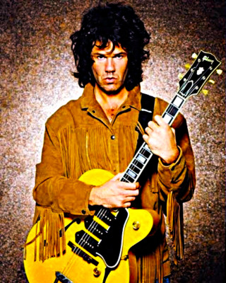GARY MOORE - 4''X6''  PHOTOGRAPH