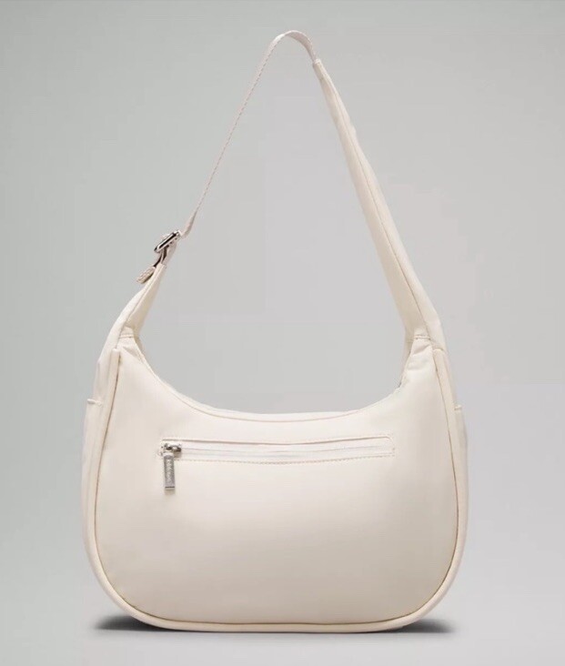 lululemon white mini shoulder bag NWT Lululemon Mini Shoulder Bag 4L White Opal NEW