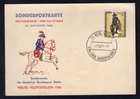 GERMANY Berlin 1955 Teg der Briefmarke FDC Commemorative Postcard