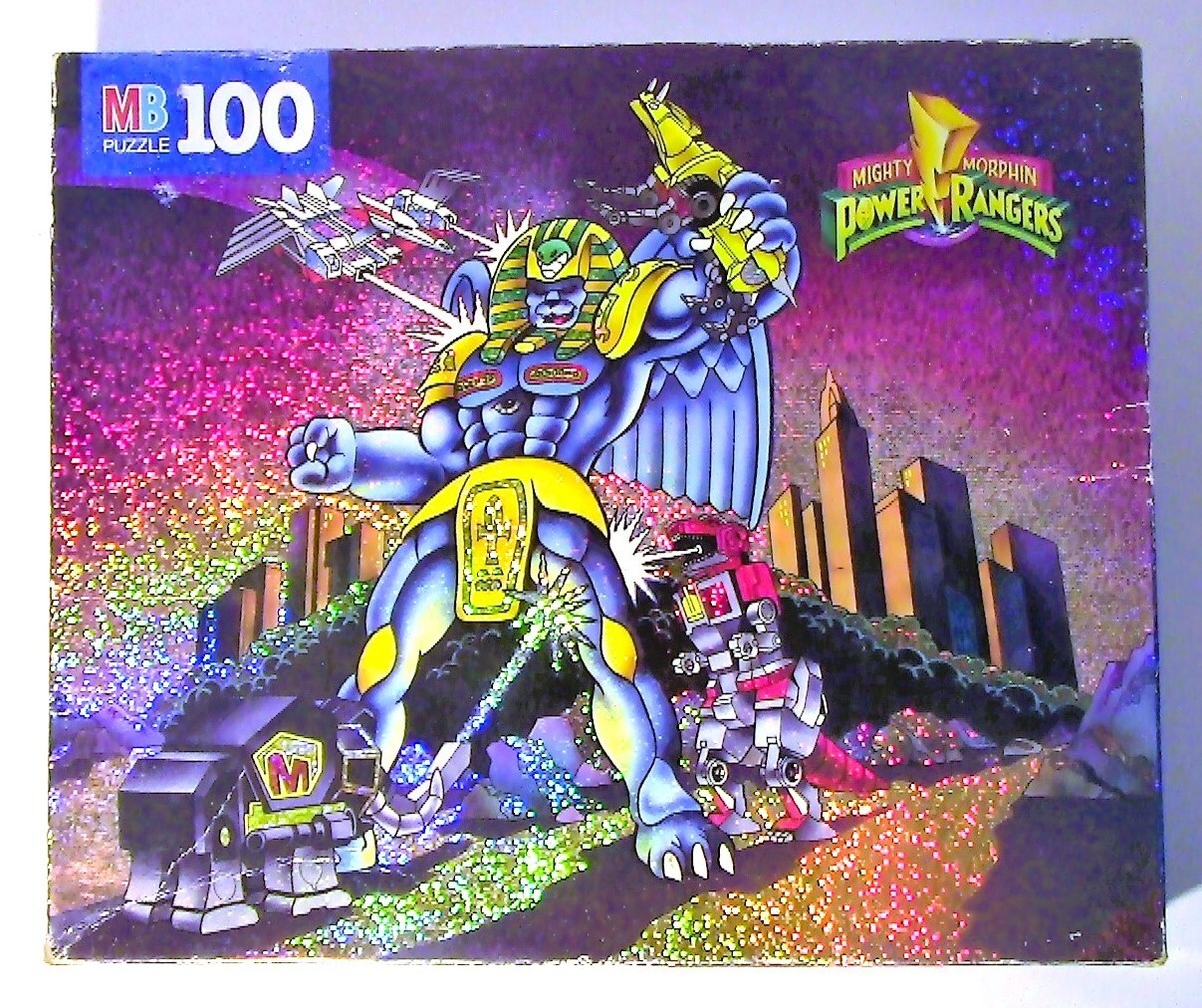 Mighty Morphin Power Rangers Holographic Milton Bradley 100