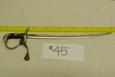 Miniature Sword 1890s German Imperial Replica 7 7/8" OAL -MSL#45