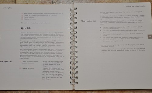 Microsoft File Management Program Manual for Apple Macintosh 1984 Rare Vintage - Photo 7/11