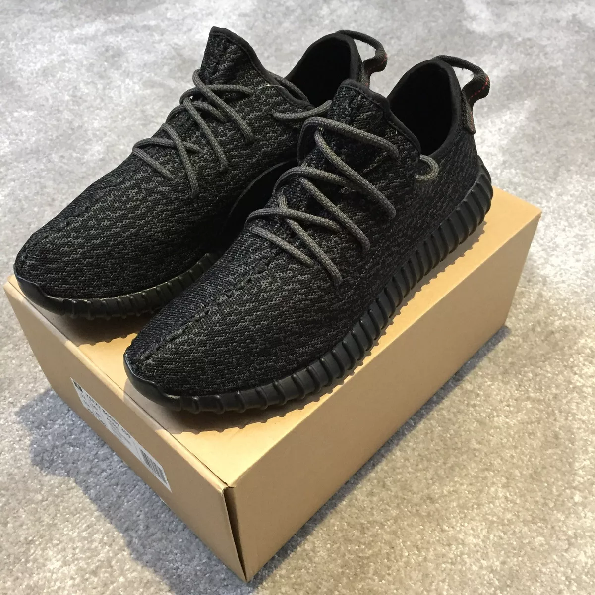 adidas yeezy boost 350 pirate black Size UK 10.5 US 11 1st Release