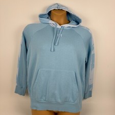 Under Armour Rival Fleece Hoodie Pullover Loose Blue Womens Medium M