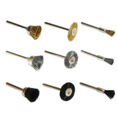 Wire Wheel Brush for Dremel mini Drill Rotary Metalworking Tool Accessories