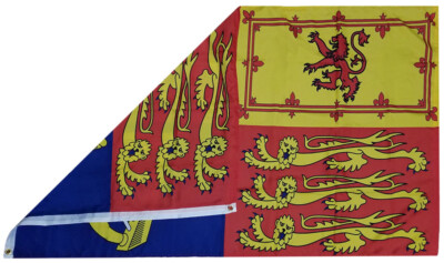 Britische Royal Standard Flagge – 3x5 Fuß (ca. 90x150 Cm) Aus Polyester, 2 Metallösen, Scharfe Farben, Für Innen & Außen