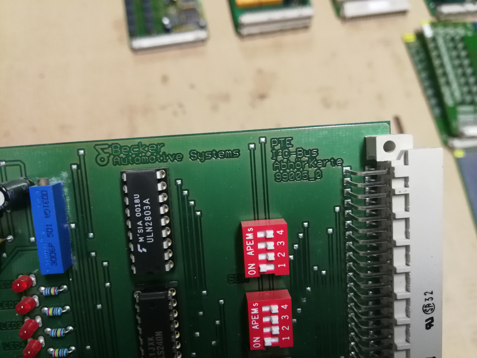 Becker Automotive Systems PTE I2C Bus Abh”rkarte 99005_0 eBay