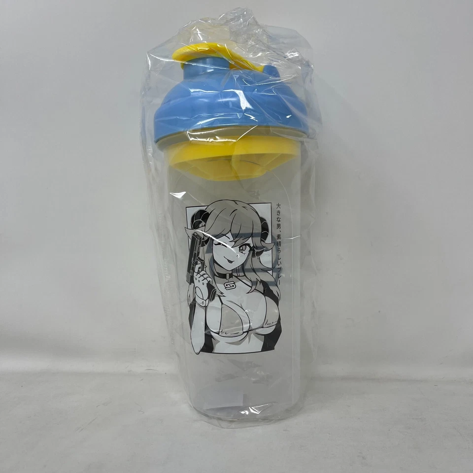 Camiseta Gamer Supps GG Waifu Cup Yokai Milkers Goth Jschlatt Kaho Shibuya Foto 2 de 4