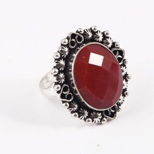 GS Ring Red Ruby Designer Ring Fashion Item Jewelry
