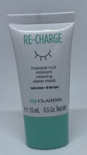 My Clarins Re-Charge Relaxing Sleep Mask 0.5 Oz Travel Size SEALED Face15 mL
