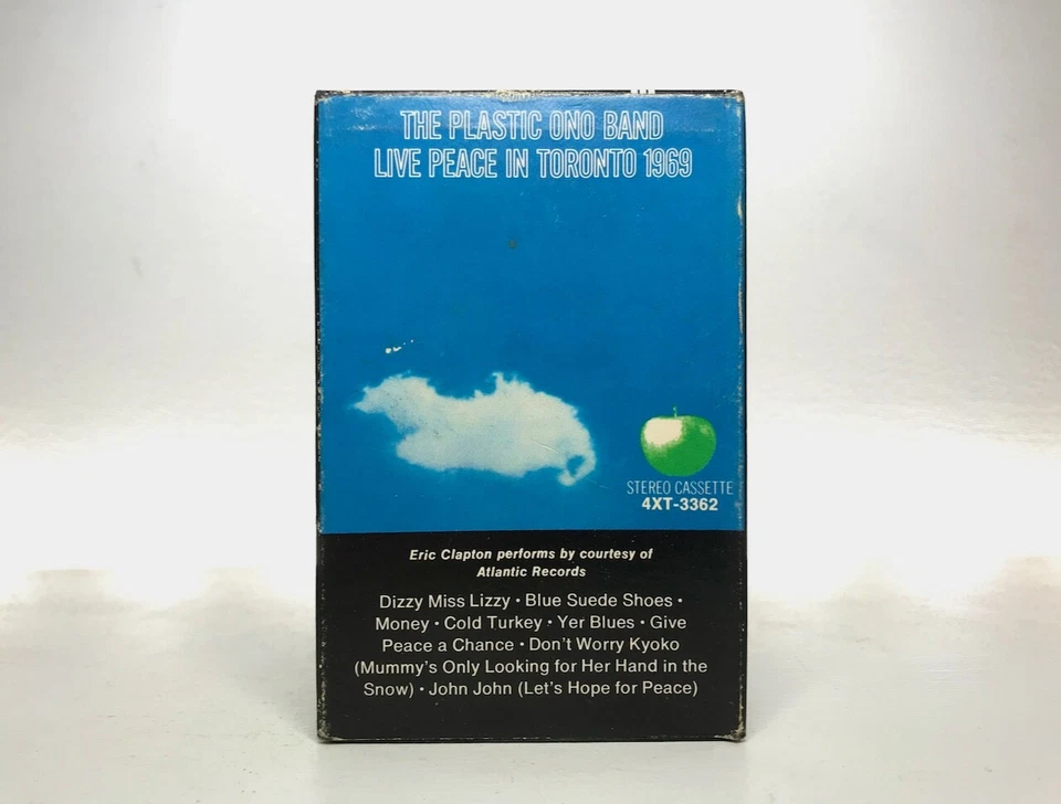 Plastic Ono Band LIVE PEACE IN TORONTO Cassette**US 1ST ISSUE 1969** VERY SCARCE - Image 4 of 4