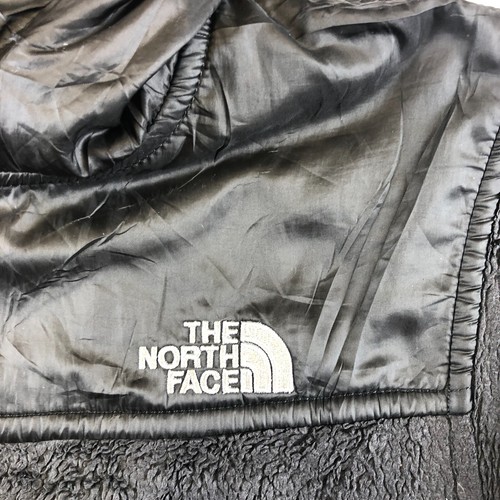 The North Face woman Black Full Zip Furred Fleece Pile Fleecejacke M - Foto 3 di 11
