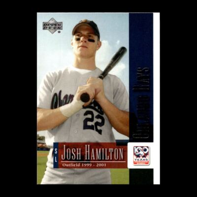 Josh Hamilton 2001 Upper Deck Orlando Rays #19 R327V 36
