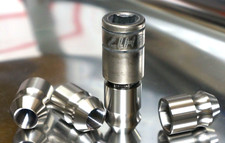 20 Nuts Locking Key Set 14x1.5 Titanium Lug Nut Open End