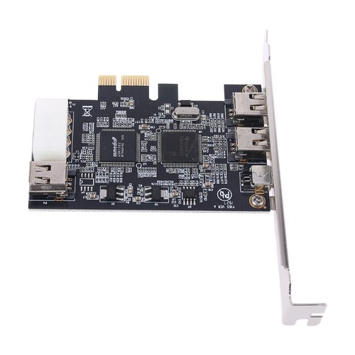 PCIe 3 Ports Firewire Cable Expansion Card PCI Express 1394B & 1394A TI XIO2213B - Picture 9 of 13