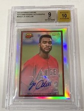 2019 Bowman Chrome 30th Anniversary Autograph 12/30 ~ Jo Adell RC  LA Angels 
