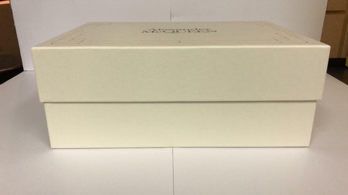 Fashion Design Alexander McQueen Brand Gift Box 2 White New UK Delivery |  eBay